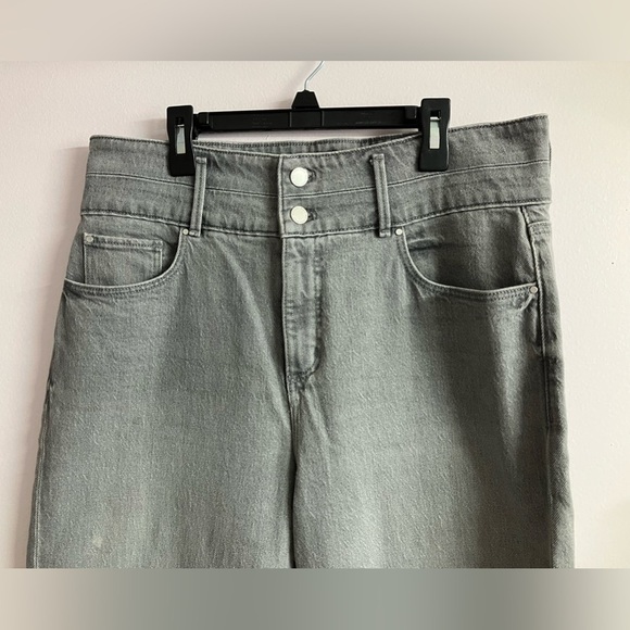 Ann Taylor “The Straight Crop” Women’s Denim Jeans, Size 10, Gray, High Rise, - Picture 4 of 6
